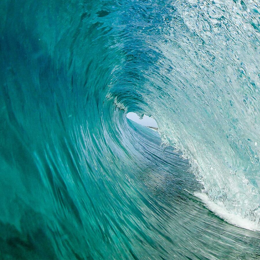 wave photograph from the mentawai islands
